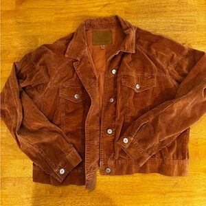American Eagle Cropped Corduroy Jacket